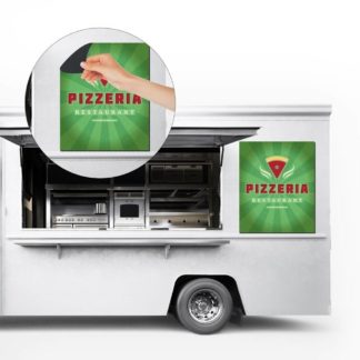 Car Magnet, 100-150 cm2 mit Vollfarbdruck - Werbeartikel - Hauptbild